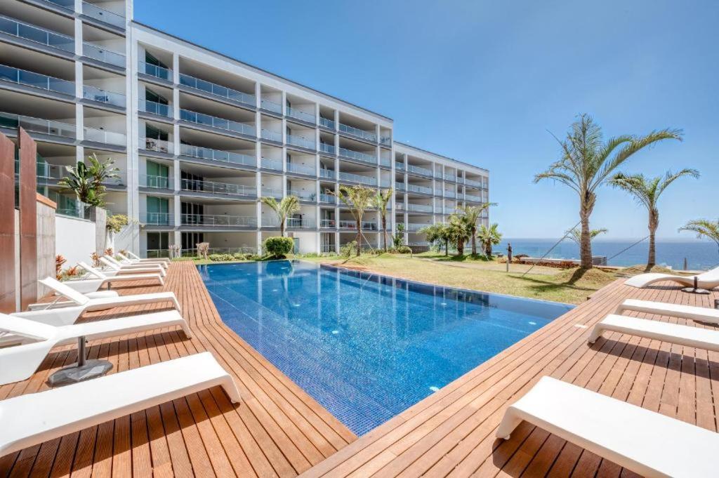 Suite Bm - 3 Pools-Gym-Ac-Huge Balcony Sea View Funchal  Ngoại thất bức ảnh